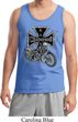 Mens Biker Tanktop Chopper Cross Skeleton Tank Top