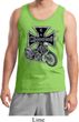 Mens Biker Tanktop Chopper Cross Skeleton Tank Top