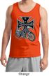 Mens Biker Tanktop Chopper Cross Skeleton Tank Top