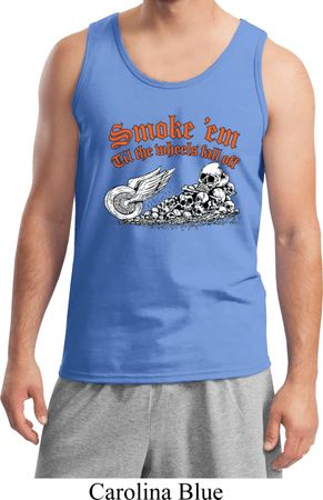 Mens Biker Tanktop Smoke Em Tank Top
