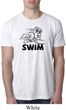 Mens Black Penguin Power Swim Burnout Shirt
