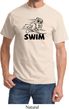 Mens Black Penguin Power Swim T-shirt