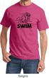 Mens Black Penguin Power Swim T-shirt