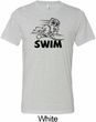 Mens Black Penguin Power Swim Tri Blend Tee