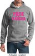 Mens Breast Cancer Awareness Hoodie F*CK Cancer Hoody