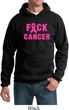 Mens Breast Cancer Awareness Hoodie F*CK Cancer Hoody