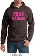 Mens Breast Cancer Awareness Hoodie F*CK Cancer Hoody