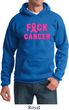 Mens Breast Cancer Awareness Hoodie F*CK Cancer Hoody