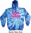 Mens Breast Cancer Awareness Hoodie F*CK Cancer Tie Dye Hoody