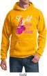 Mens Breast Cancer Awareness Hoodie Fight For a Cure Hoody