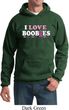 Mens Breast Cancer Awareness Hoodie I Love Boobies Hoody