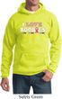 Mens Breast Cancer Awareness Hoodie I Love Boobies Hoody