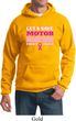 Mens Breast Cancer Awareness Hoodie Motor Boating Hoody