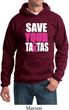 Mens Breast Cancer Awareness Hoodie Save Your Tatas Hoody