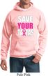 Mens Breast Cancer Awareness Hoodie Save Your Tatas Hoody