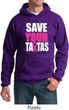 Mens Breast Cancer Awareness Hoodie Save Your Tatas Hoody