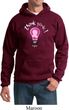 Mens Breast Cancer Awareness Hoodie Think Pink Hoody