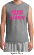 Mens Breast Cancer Awareness Shirt F*CK Cancer Muscle Tee T-Shirt
