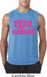 Mens Breast Cancer Awareness Shirt F*CK Cancer Sleeveless Tee T-Shirt