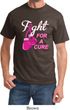 Mens Breast Cancer Awareness Shirt Fight For a Cure Tee T-Shirt