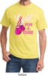 Mens Breast Cancer Awareness Shirt Fight For a Cure Tee T-Shirt