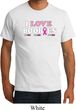 Mens Breast Cancer Awareness Shirt I Love Boobies Organic Tee T-Shirt