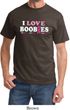 Mens Breast Cancer Awareness Shirt I Love Boobies Tee T-Shirt