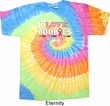 Mens Breast Cancer Awareness Shirt I Love Boobies Tie Dye Tee T-shirt