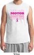 Mens Breast Cancer Awareness Shirt Motor Boating Muscle Tee T-Shirt
