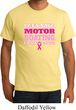 Mens Breast Cancer Awareness Shirt Motor Boating Organic Tee T-Shirt