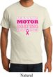 Mens Breast Cancer Awareness Shirt Motor Boating Organic Tee T-Shirt