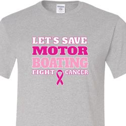 Mens Breast Cancer Awareness Shirt Motor Boating Tall Tee T-Shirt Mens Breast Cancer Awareness Shirt Motor Boating Tall Tee T-Shirt