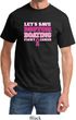 Mens Breast Cancer Awareness Shirt Motor Boating Tee T-Shirt