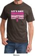 Mens Breast Cancer Awareness Shirt Motor Boating Tee T-Shirt