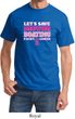 Mens Breast Cancer Awareness Shirt Motor Boating Tee T-Shirt