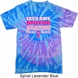 Mens Breast Cancer Awareness Shirt Motor Boating Tie Dye Tee T-shirt