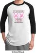 Mens Breast Cancer Awareness Shirt Protect 2nd Base Raglan Tee T-Shirt
