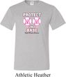 Mens Breast Cancer Awareness Shirt Protect 2nd Base Tall Tee T-Shirt