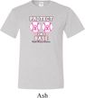Mens Breast Cancer Awareness Shirt Protect 2nd Base Tall Tee T-Shirt