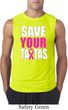 Mens Breast Cancer Awareness Shirt Save Your Tatas Sleeveless Tee