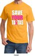 Mens Breast Cancer Awareness Shirt Save Your Tatas Tee T-Shirt