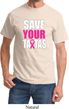 Mens Breast Cancer Awareness Shirt Save Your Tatas Tee T-Shirt