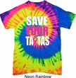 Mens Breast Cancer Awareness Shirt Save Your Tatas Tie Dye Tee T-shirt