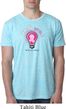 Mens Breast Cancer Awareness Shirt Think Pink Burnout Tee T-Shirt