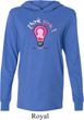 Mens Breast Cancer Awareness Shirt Think Pink Lightweight Hoodie Tee
