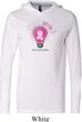 Mens Breast Cancer Awareness Shirt Think Pink Lightweight Hoodie Tee