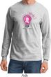 Mens Breast Cancer Awareness Shirt Think Pink Long Sleeve Tee
