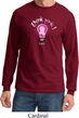 Mens Breast Cancer Awareness Shirt Think Pink Long Sleeve Tee