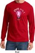 Mens Breast Cancer Awareness Shirt Think Pink Long Sleeve Tee