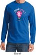 Mens Breast Cancer Awareness Shirt Think Pink Long Sleeve Tee
